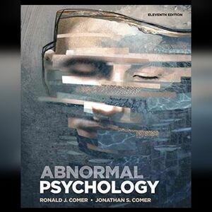 Abnormal Psychology Eleventh Edition Paperback College Textbook